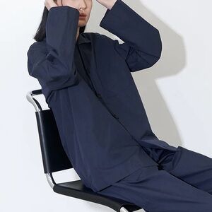 Buhee Korea Joseph black lounge shirt (black)